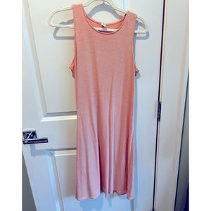 Tall Old Navy sleeveless T-shirt dress